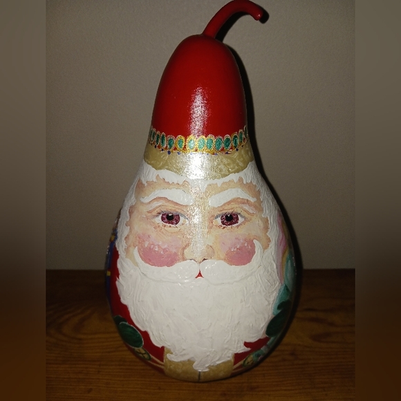 Beautiful decorative Christmas gourd - Picture 1 of 5